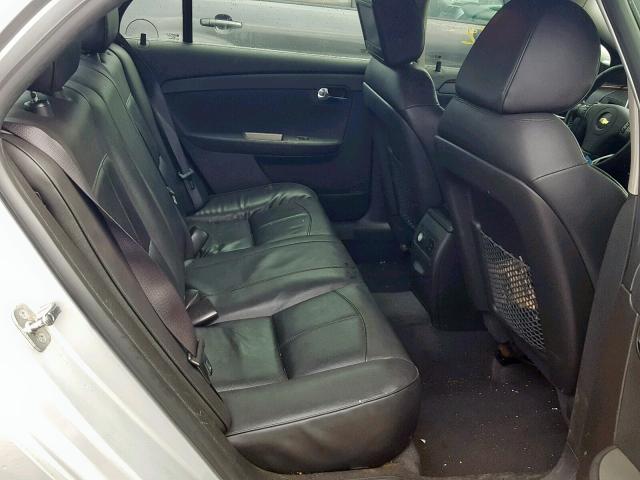 1G1ZG5E73CF287947 - 2012 CHEVROLET MALIBU LTZ ვერცხლისფერი ფოტო 6