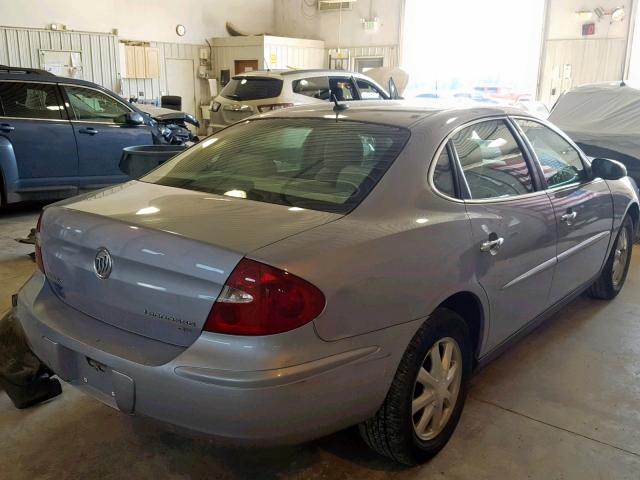 2G4WC582161265457 - 2006 BUICK LACROSSE C BLUE photo 4