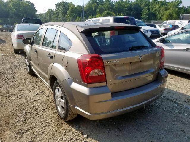 1B3HB28B98D751831 - 2008 DODGE CALIBER GOLD photo 3