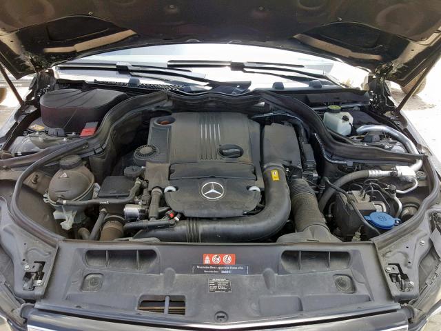 WDDGF4HB0EA957293 - 2014 MERCEDES-BENZ C 250 BLACK photo 7