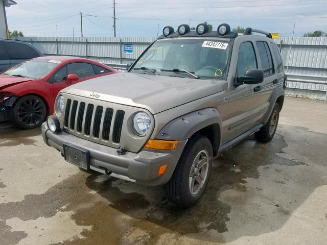 1J4GL38K85W563812 - 2005 JEEP LIBERTY RE GOLD photo 2