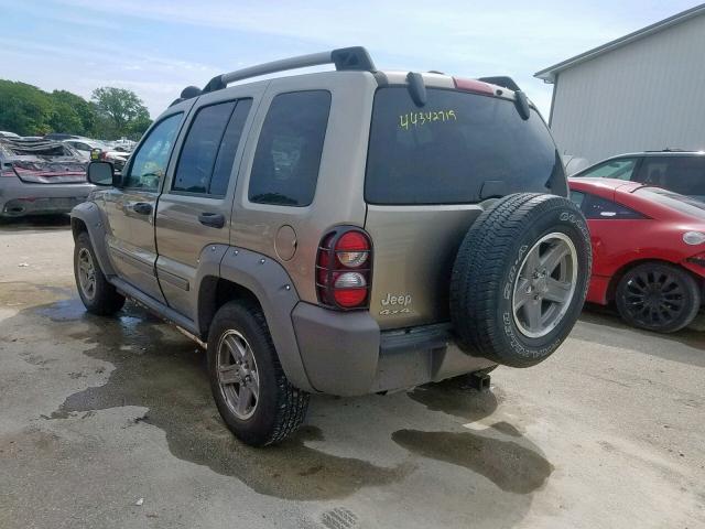 1J4GL38K85W563812 - 2005 JEEP LIBERTY RE GOLD photo 3