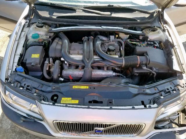 YV1TS90D211208935 - 2001 VOLVO S80 T6 SILVER photo 7