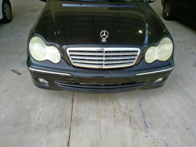 WDBRF54H46A828721 - 2006 MERCEDES-BENZ C 280 BLACK photo 7