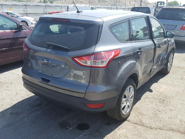 1FMCU0F76EUD09537 - 2014 FORD ESCAPE S GRAY photo 4