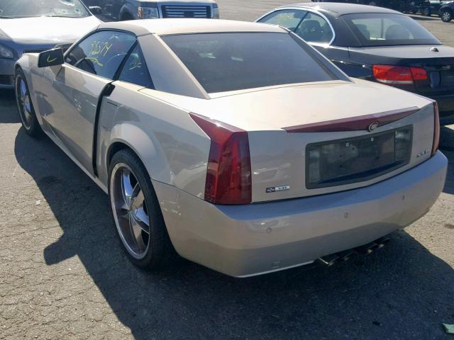 1G6YV36A065601252 - 2006 CADILLAC XLR BEIGE photo 3