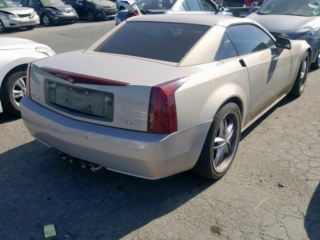 1G6YV36A065601252 - 2006 CADILLAC XLR BEIGE photo 4