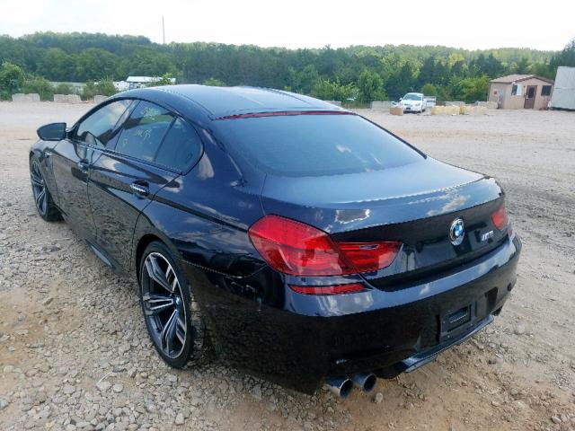 WBS6C9C56ED466716 - 2014 BMW M6 GRAN CO BLACK photo 3