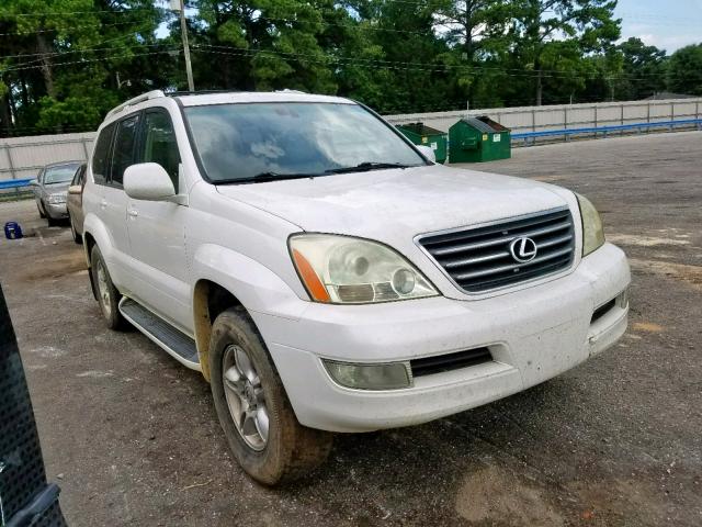 JTJBT20X440052002 - 2004 LEXUS GX 470 WHITE photo 1