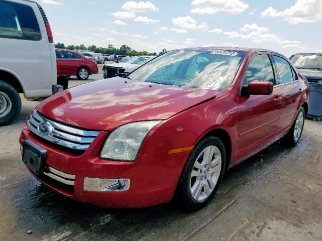3FAHP08116R189865 - 2006 FORD FUSION SEL RED photo 2