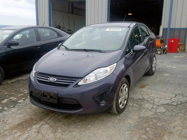 3FADP4AJ9DM183936 - 2013 FORD FIESTA S BLUE photo 2