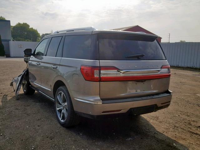 5LMJJ2LT8KEL11161 - 2019 LINCOLN NAVIGATOR GRAY photo 3