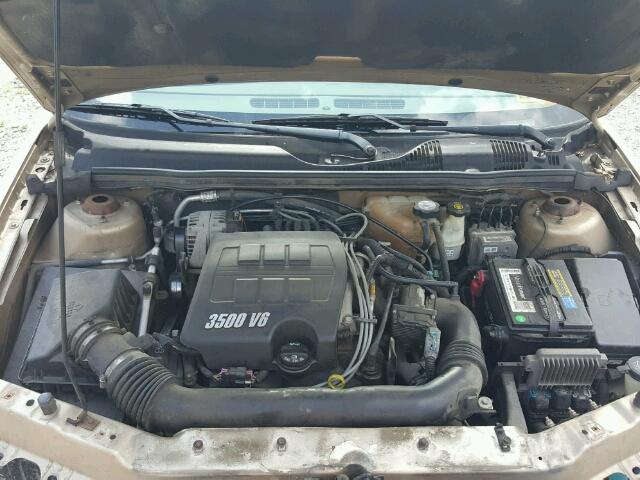 1G1ZT54835F215784 - 2005 CHEVROLET MALIBU LS 金色 照片 7