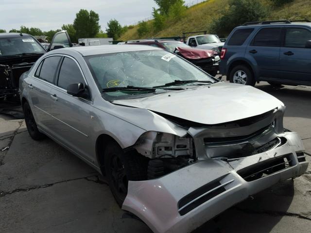 1G1ZG57B58F177202 - 2008 CHEVROLET MALIBU LS Plata foto 1
