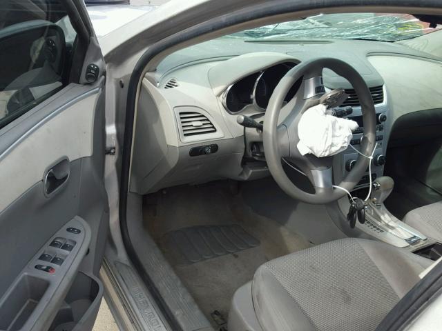 1G1ZG57B58F177202 - 2008 CHEVROLET MALIBU LS Plata foto 9