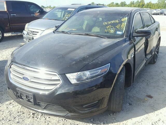 1FAHP2E88FG172842 - 2015 FORD TAURUS SEL BLACK photo 2