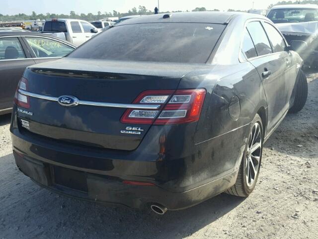 1FAHP2E88FG172842 - 2015 FORD TAURUS SEL BLACK photo 4