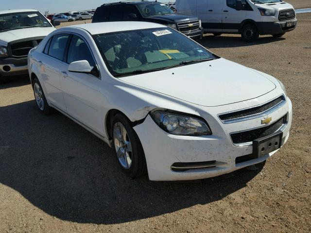 1G1ZC5EB9A4155106 - 2010 CHEVROLET MALIBU 1LT WHITE photo 1