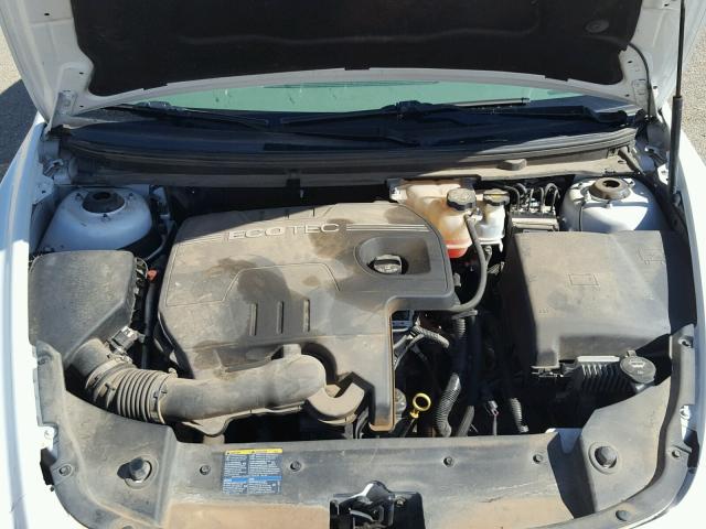 1G1ZC5EB9A4155106 - 2010 CHEVROLET MALIBU 1LT WHITE photo 7