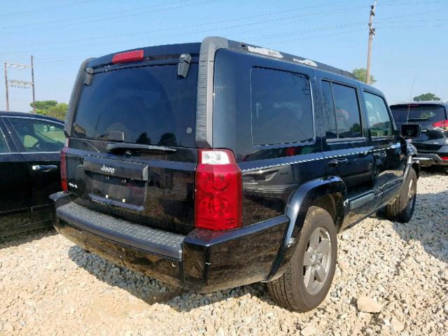 1J8HG48NX8C170939 - 2008 JEEP COMMANDER 黑色 照片 4