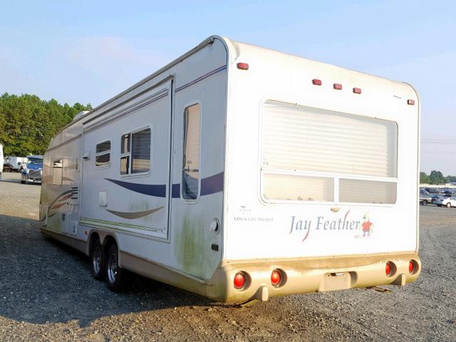 1UJBJ02P071JN0386 - 2007 JAYCO JAYFEATHER  WHITE photo 3