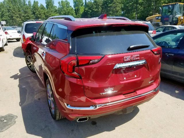 3GKALXEXXJL328058 - 2018 GMC TERRAIN DE RED photo 3