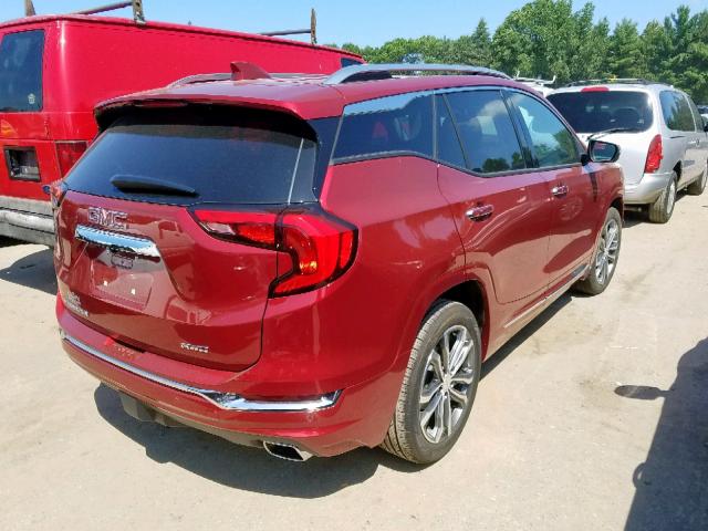 3GKALXEXXJL328058 - 2018 GMC TERRAIN DE RED photo 4