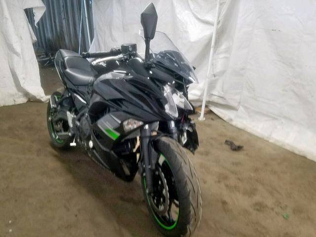 JKAEXEJ11KDA03486 - 2019 KAWASAKI EX650 J BLACK photo 1