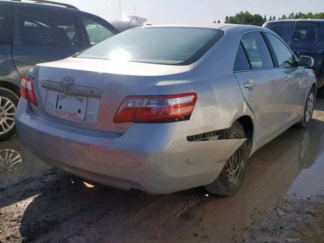 4T1BE46K57U635840 - 2007 TOYOTA CAMRY NEW SILVER photo 4