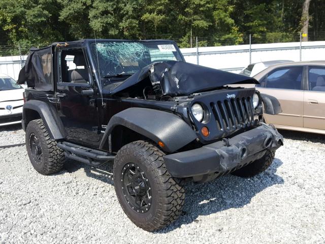 1J4AA2D13AL100426 - 2010 JEEP WRANGLER S BLACK photo 1