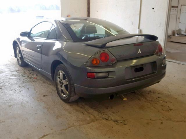 4A3AC44G05E002624 - 2005 MITSUBISHI ECLIPSE GS GRAY photo 3