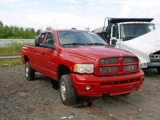 3D7KU28603G710510 - 2003 DODGE RAM 2500 S Qırmızı foto 1