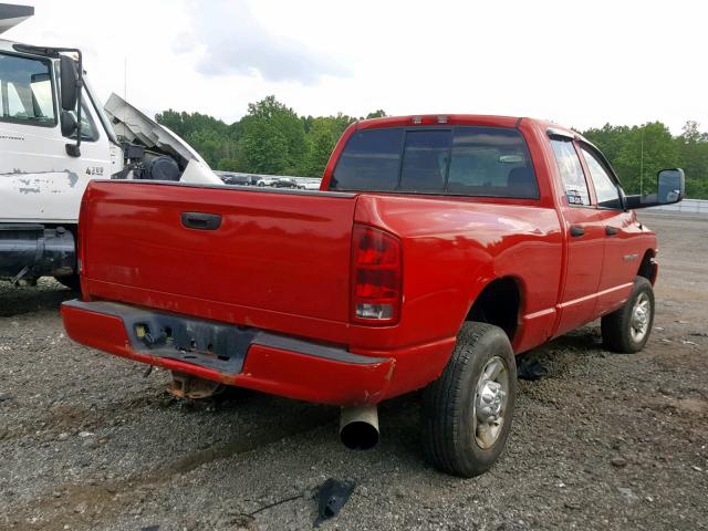 3D7KU28603G710510 - 2003 DODGE RAM 2500 S Qırmızı foto 4