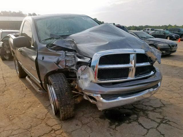 1D7HA16N85J537795 - 2005 DODGE RAM 1500 S GRAY photo 1