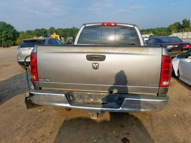 1D7HA16N85J537795 - 2005 DODGE RAM 1500 S GRAY photo 6