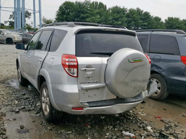 JTMBK31V29D008542 - 2009 TOYOTA RAV4 LIMIT SILVER photo 3