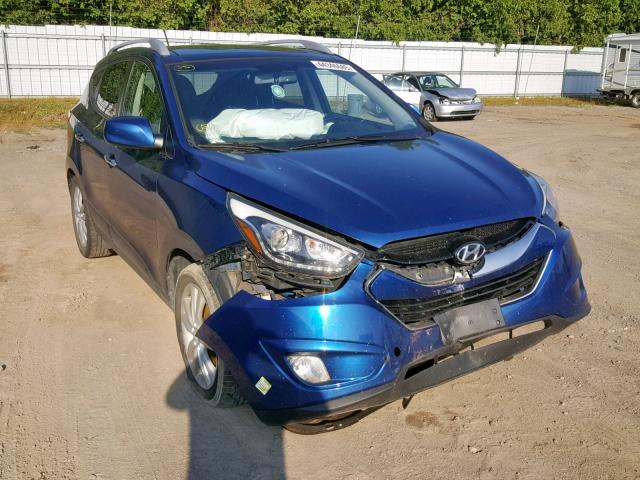 KM8JU3AG7FU977493 - 2015 HYUNDAI TUCSON LIM BLUE photo 1