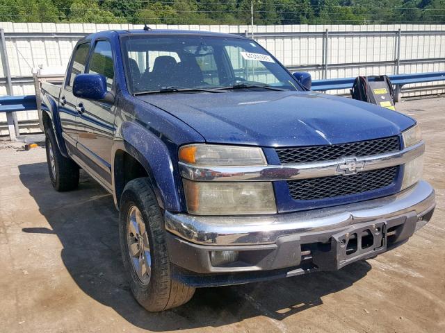 1GCDT13E398158689 - 2009 CHEVROLET COLORADO BLUE photo 1