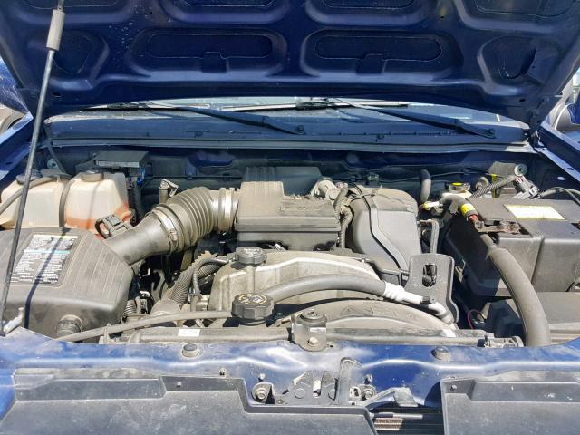 1GCDT13E398158689 - 2009 CHEVROLET COLORADO BLUE photo 7