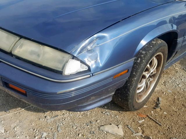 1G2WJ52M7TF229172 - 1996 PONTIAC GRAND PRIX BLUE photo 9