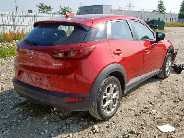 JM1DKBC73G0101673 - 2016 MAZDA CX-3 TOURI RED photo 4