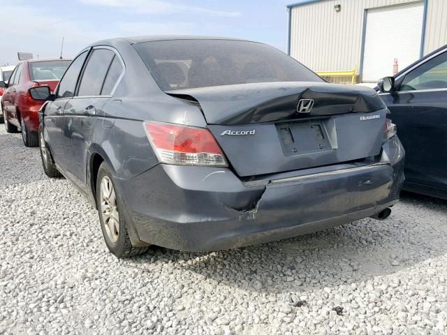 1HGCP2F45AA107881 - 2010 HONDA ACCORD LXP GRAY photo 3