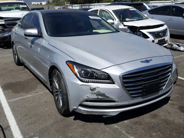 KMHGN4JE1FU086031 - 2015 HYUNDAI GENESIS 3. SILVER photo 1