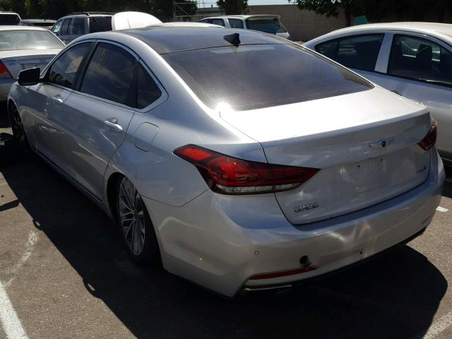 KMHGN4JE1FU086031 - 2015 HYUNDAI GENESIS 3. SILVER photo 3