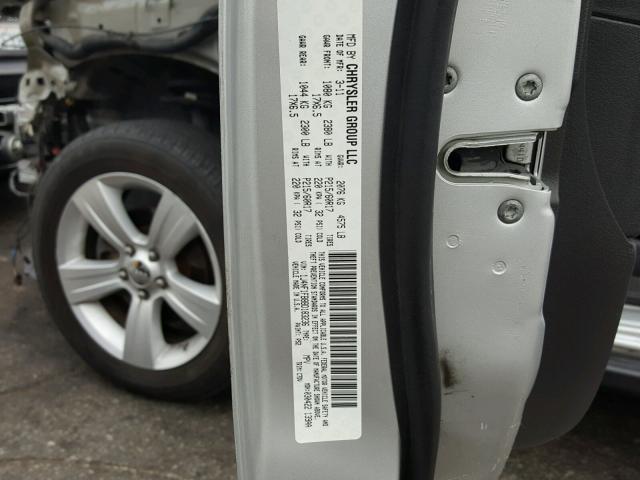 1J4NF1FB8BD183236 - 2011 JEEP COMPASS SP 银色 照片 10