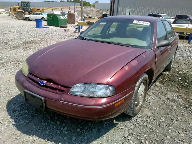 2G1WL52M3V9203548 - 1997 CHEVROLET LUMINA BAS MAROON photo 2