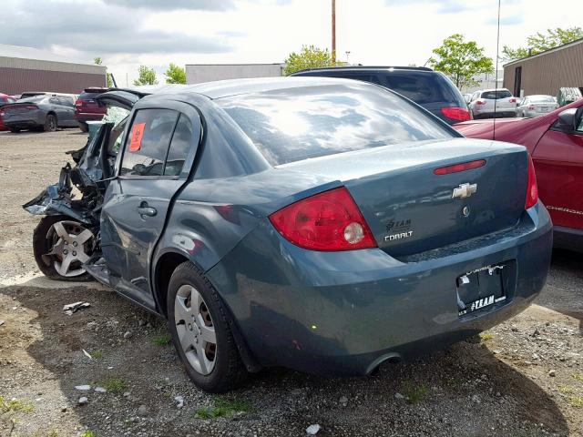 N0V1N44347819 - 2005 CHEVROLET COBALT BLUE photo 3