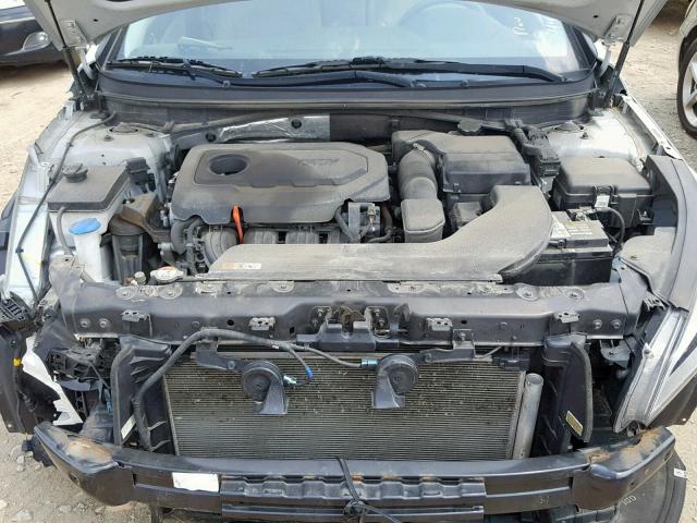 5NPE34AF4FH115560 - 2015 HYUNDAI SONATA SPO SILVER photo 7