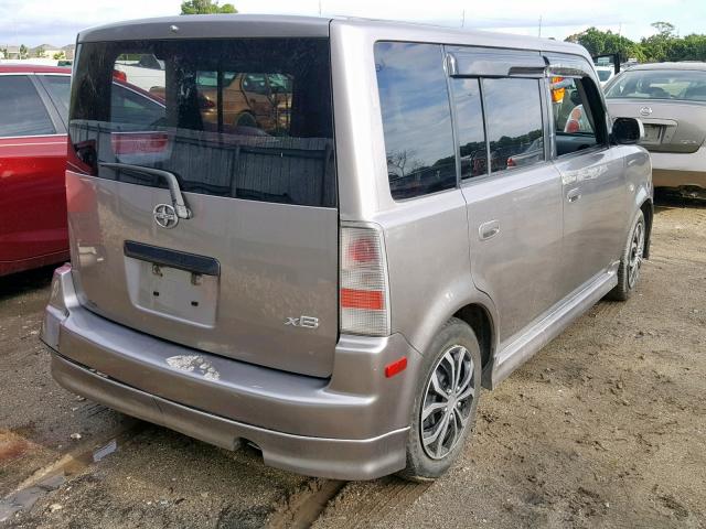 JTLKT324554001750 - 2005 TOYOTA SCION XB 灰色 照片 4