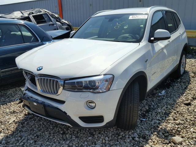 5UXWX7C58G0S16080 - 2016 BMW X3 XDRIVE3 WHITE photo 2